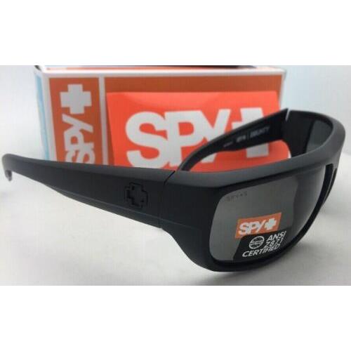 SPY Optics sunglasses BOUNTY - Matte Black Frame, Grey ANSI Z87.1 Polarized Lens