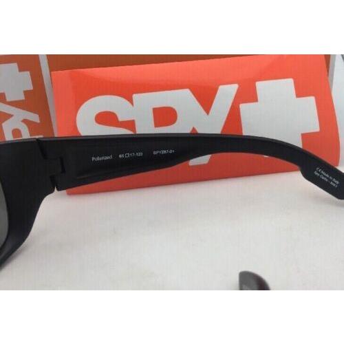 SPY Optics sunglasses BOUNTY - Matte Black Frame, Grey ANSI Z87.1 Polarized Lens