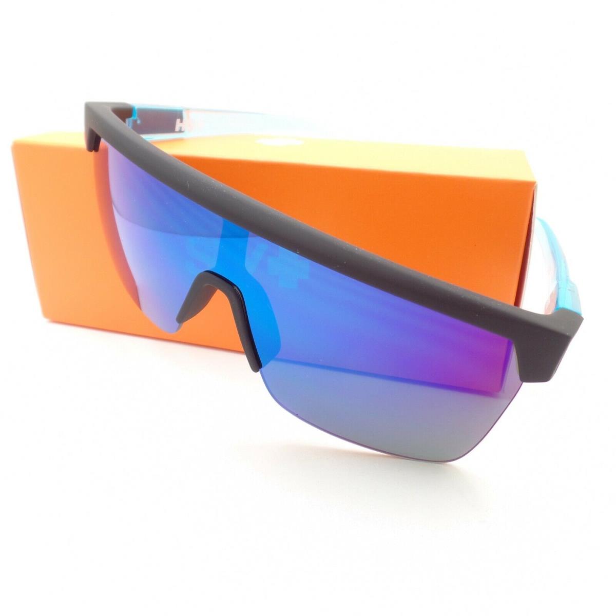 Spy Optics Flynn 5050 Soft Matte Black Blue Spectra Sunglasses