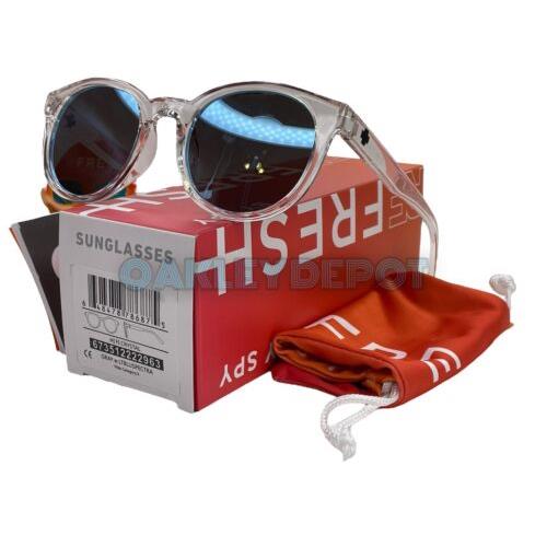 Spy Optic HI FI Crystal/grey W/light Blue Spectra Sunglasses 673512222963
