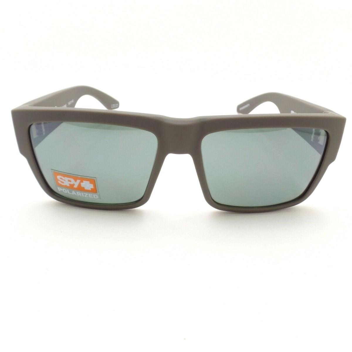 Spy Optics Cyrus Soft Matte Dark Grey Black Spectra Polarized Sunglasses