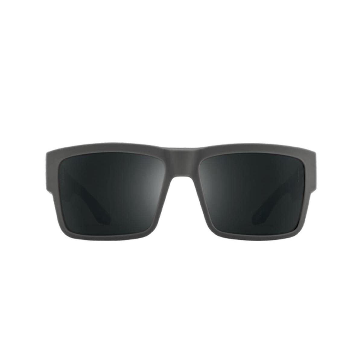 Spy - Cyrus Sunglasses Soft Matte Dark Gray/hd Plus Gray Green Polar/black - Soft Matte Dark Gray/Hd Plus Gray Green Polar/Black Spectr, Frame: Gray, Lens: Black