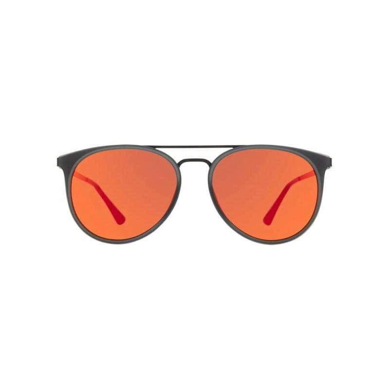 Spy Optics Black Pilot Red Orange Mirror Unisex Sunglasses 6700000000057