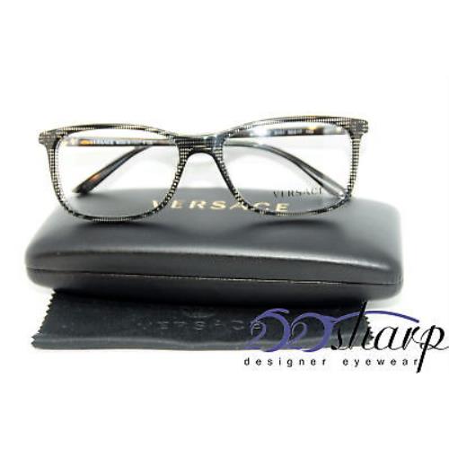 Versace Eyeglasses-versace 3197 5101 55 Black Rule