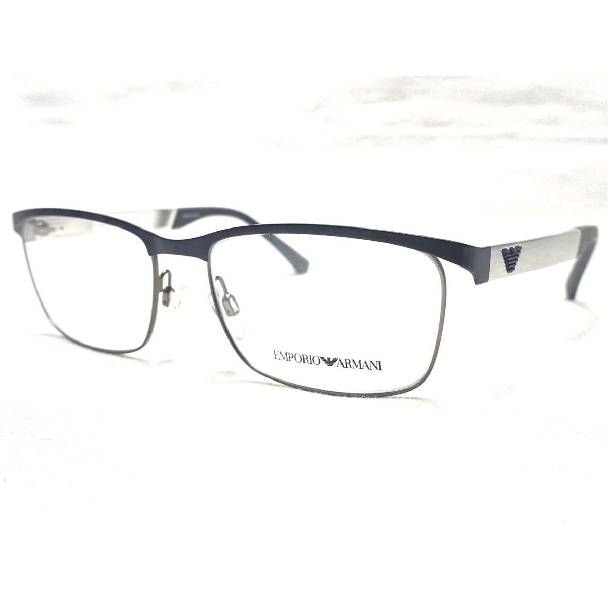 Emporio Armani EA1057 3001 Mens Brown/gunmetal Eyeglasses Frames 54/17 145