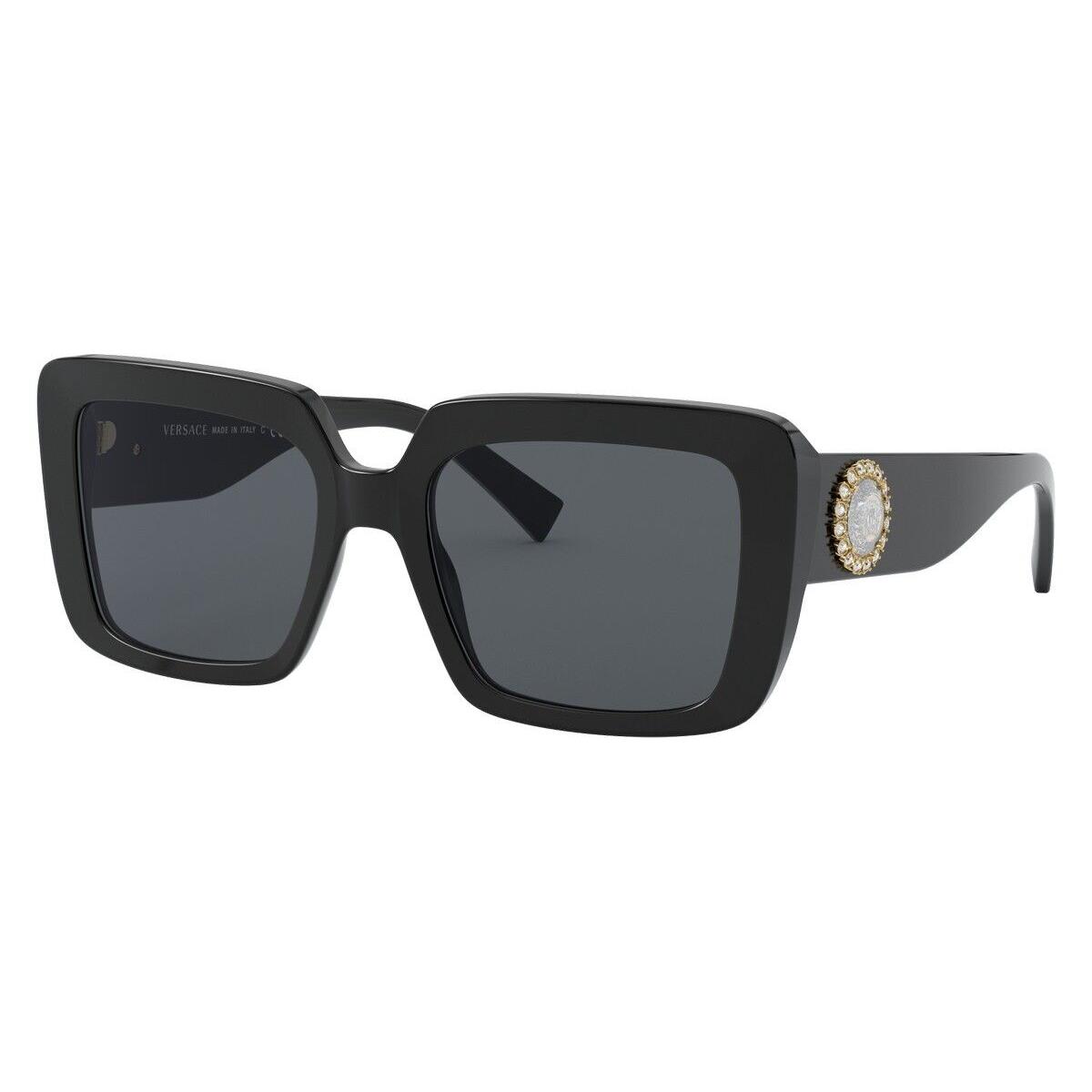 Versace Women`s 54mm Black Sunglasses VE4384B-GB1-87-54