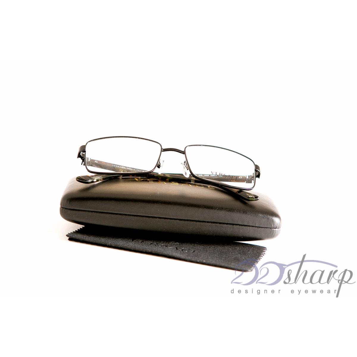 Versace Eyeglasses-versace 1212 1009 140 Black