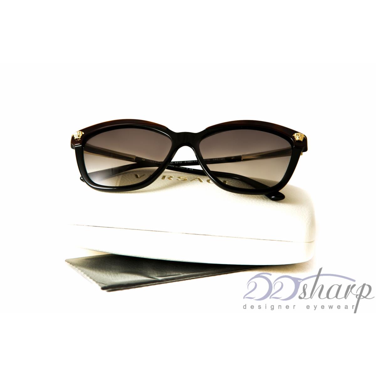 Versace Eyeglasses-ve 4313 5180 11 Havana/blac