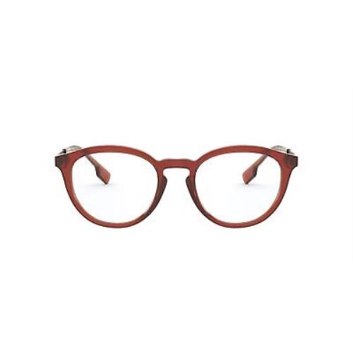 Burberry BE2321 3846 Keats Brown Demo Lens Panthos 51 mm Men`s Eyeglasses