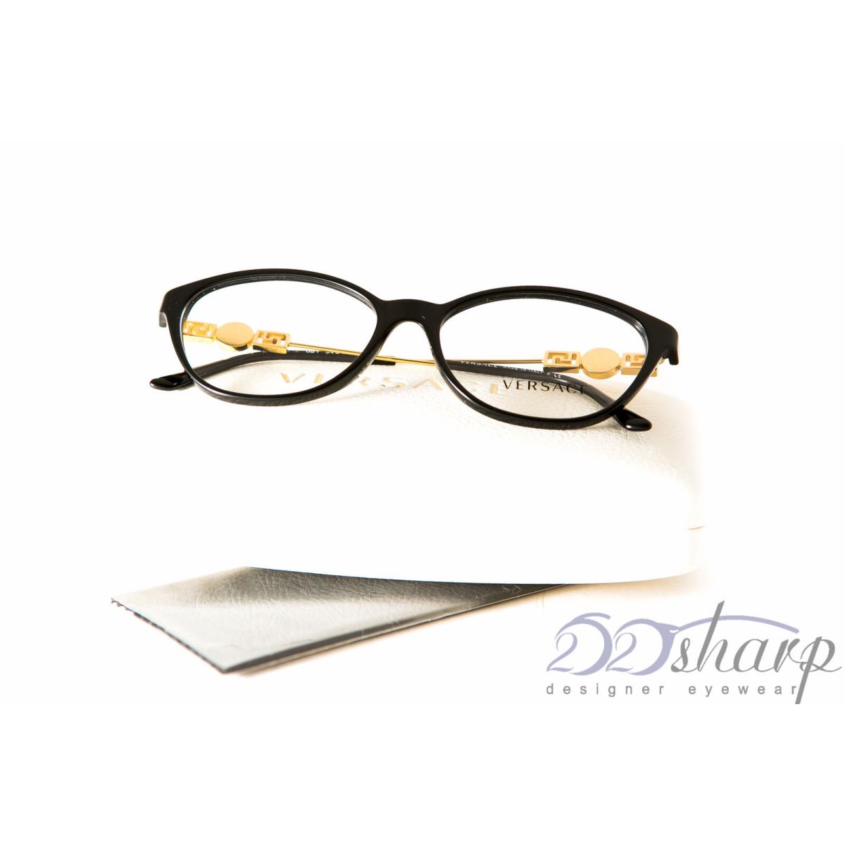 Versace Eyeglasses-ve 3215 GB1 54 Buck