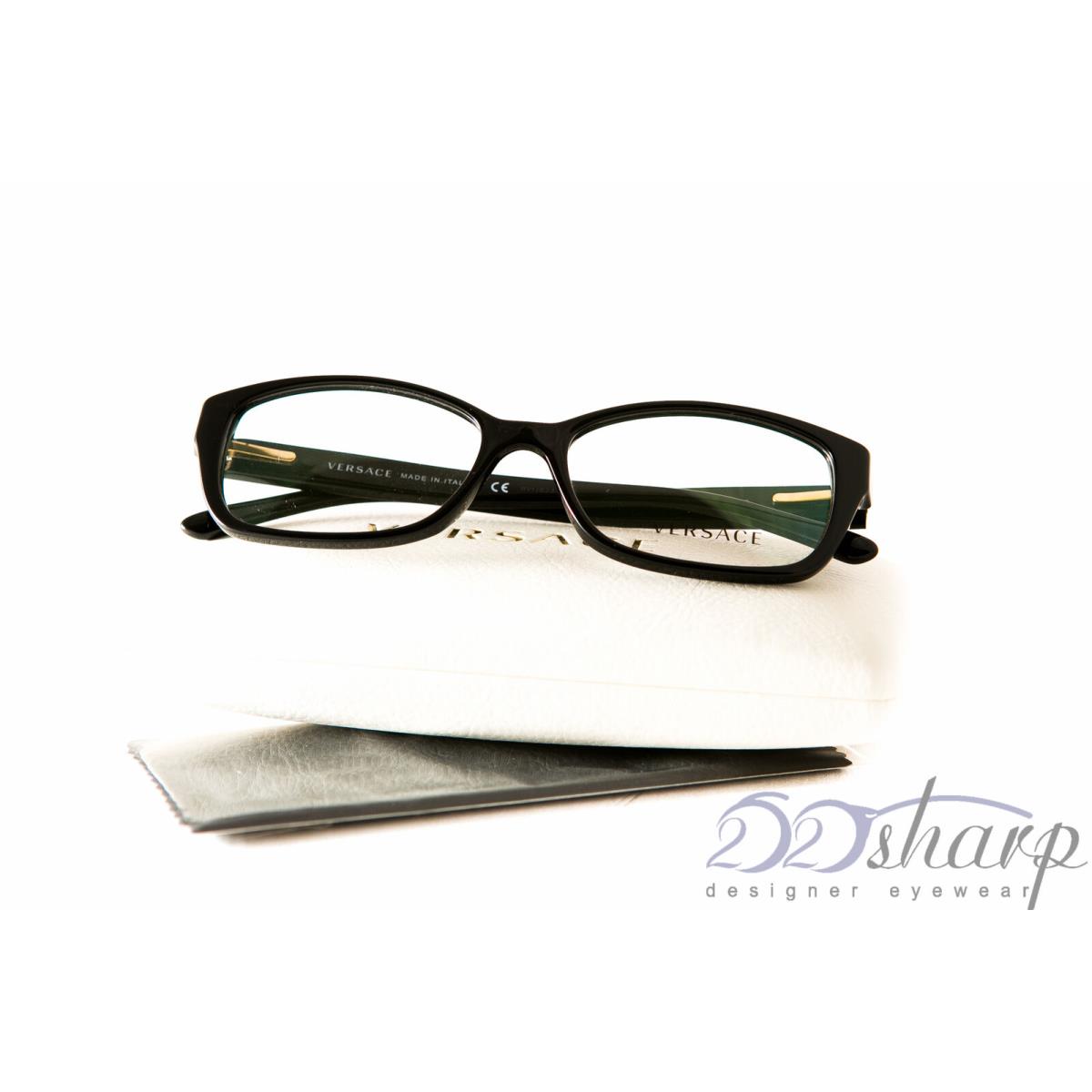 Versace Eyeglasses-ve 3207 GB1 54 Black