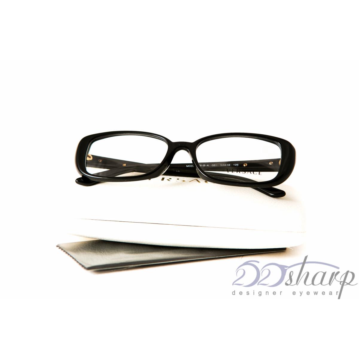 Versace Eyeglasses-ve 3178BA GB1 53 Black
