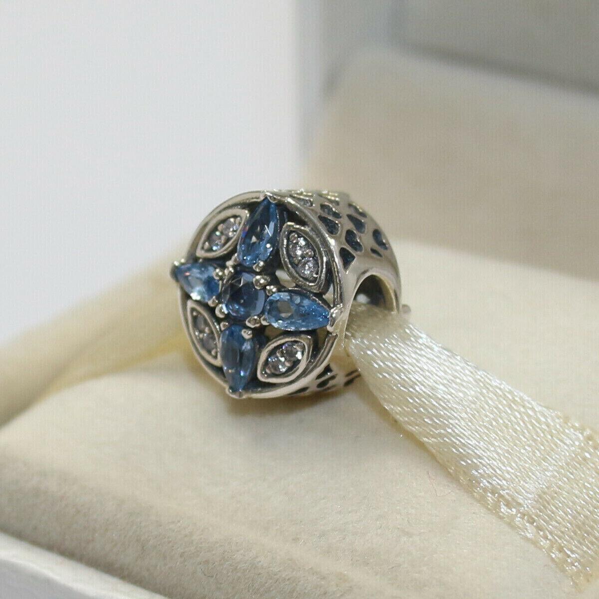 Pandora Charm Patterns of Frost Sterling Silver 791995NMBMX