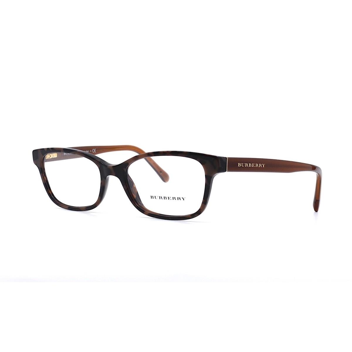 Burberry BE 2201 3648 Brown Marble Eyeglasses Frame RX 52-17
