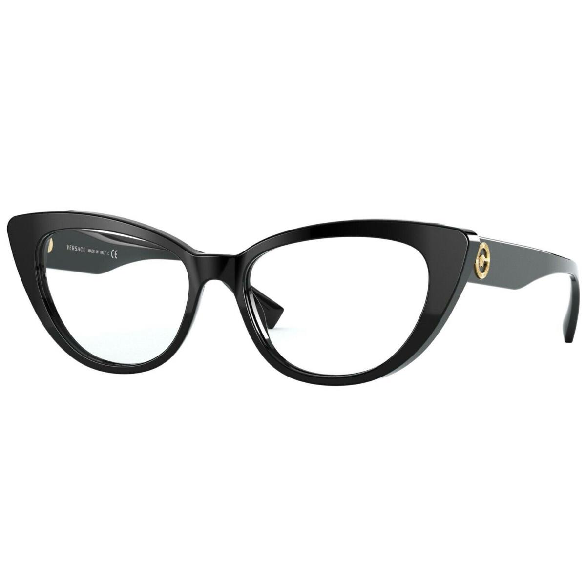 Versace Medusa Icon VE 3286 Black GB1 Eyeglasses