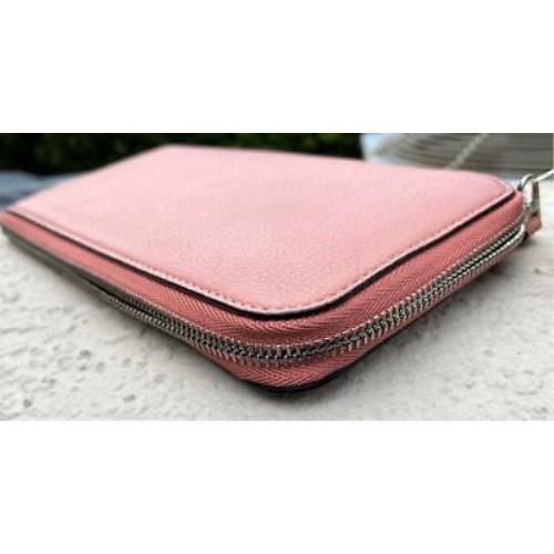 Burberry Abbey Leather 2-in-1 Wallet Dusty Rose Pink W/removable 