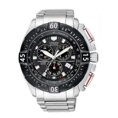 Citizen Men`s Eco-drive BL5314-52E Silver Stainless-steel Eco-drive Watch