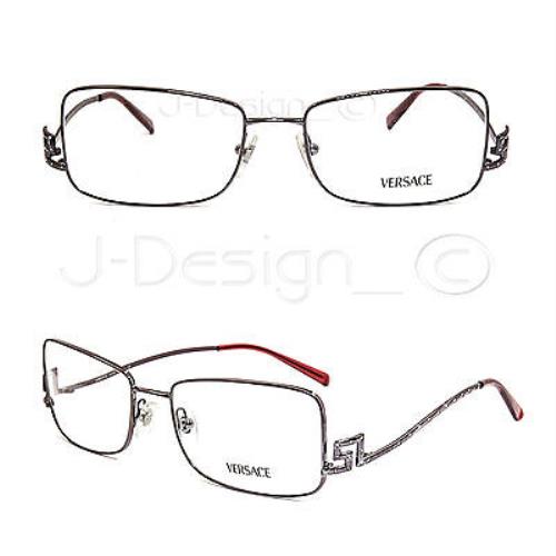 Versace Mod 1030-B 1012 Crystal Lilac 54/17/130 Eyeglasses Italy
