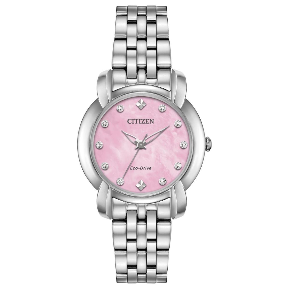 Citizen EM0710-54Y Jolie Women`s Watch Silver 30mm Stainless Steel