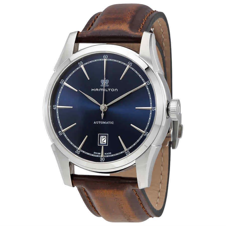 Hamilton Spirit of Liberty Automatic Blue Dial Men`s Watch H42415541