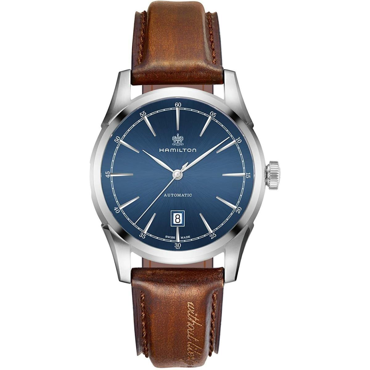 Hamilton Spirit of Liberty Automatic Blue Dial Men`s Watch H42415541