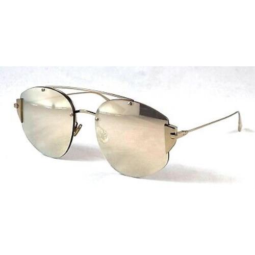 Christian Dior Diorstronger J5G Gold / SQ Multilayer Gold Lens Sunglasses 58-18