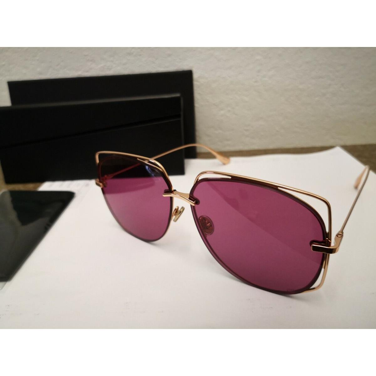 Dior STELLAIRE6 0DDB/VC Sunglasses Gold Copper / Pink Rose Lens