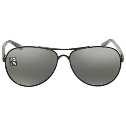 Oakley Feedback Prizm Black Pilot Men`s Sunglasses OO4079 407934 59 - Frame: Black, Lens: Black