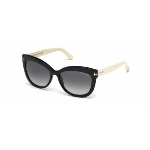 Tom Ford FT0524 Alistair 05B Black Sunglasses