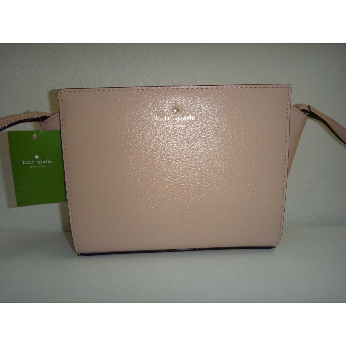 Kate Spade Grand Street Hayden Crossbody Messenger Bag Warm Vellum Pink  Leather - Kate Spade bag - 098687278980 | Fash Brands