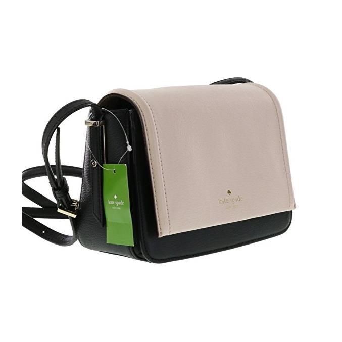 Kate Spade Vikki Bailey Street Pebble Black Leather Crossbody Bag WKRU3632  - Kate Spade bag - 098689989815 | Fash Brands