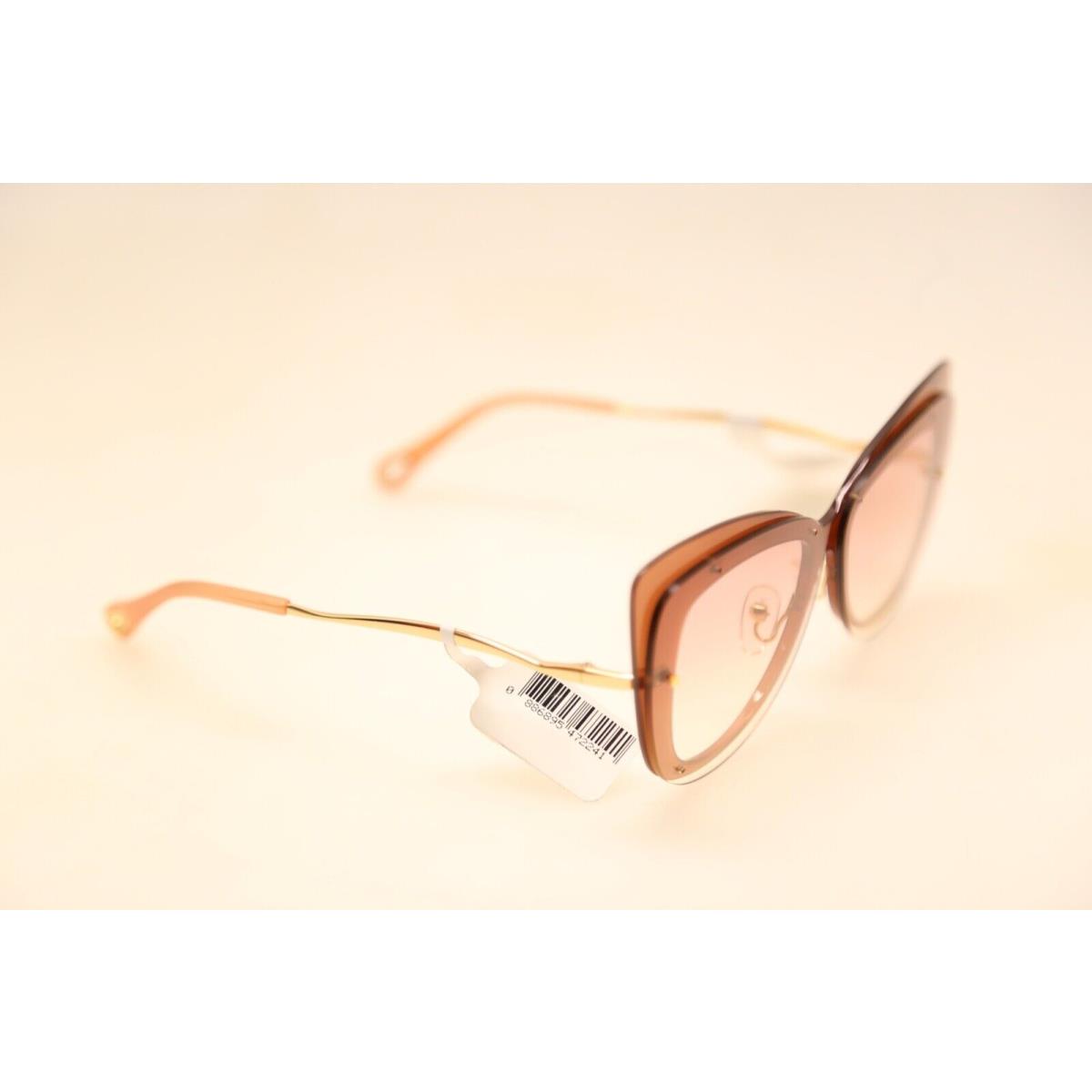 Chloe CE175S 749 Peach Brown w/ Pink Gradient 63mm Sunglasses 675