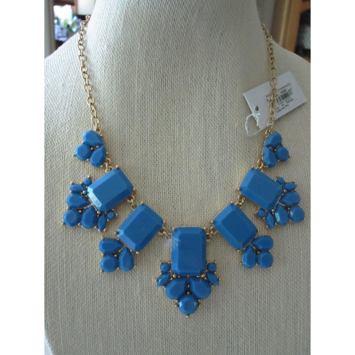 Kate Spade Beautiful Daylight Jewels Necklace- Blue Ocean WBRU9654-$98