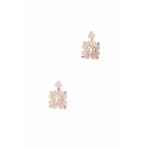 Kate Spade Spade Flower Blush Multi One Size Earrings WBRUH802685