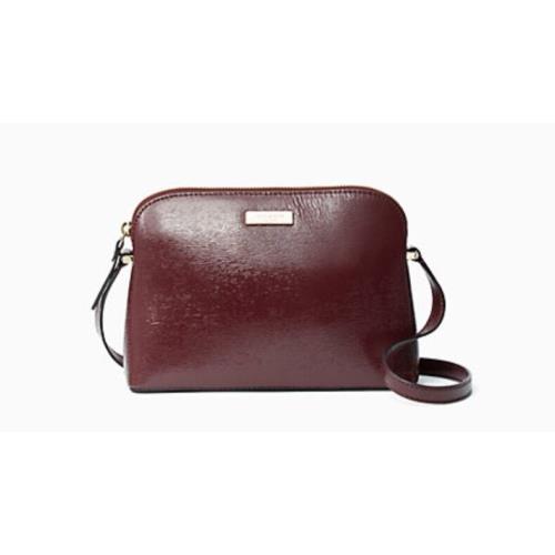 Kate Spade Hanna Bixby Place Crossbody Bag WKRU3538 Mulled Wine