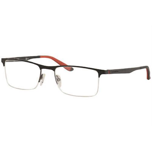 Carrera Men`s Eyeglasses CA8810 CA/8810 Yih Semi Matte Black Optical Frame 54mm