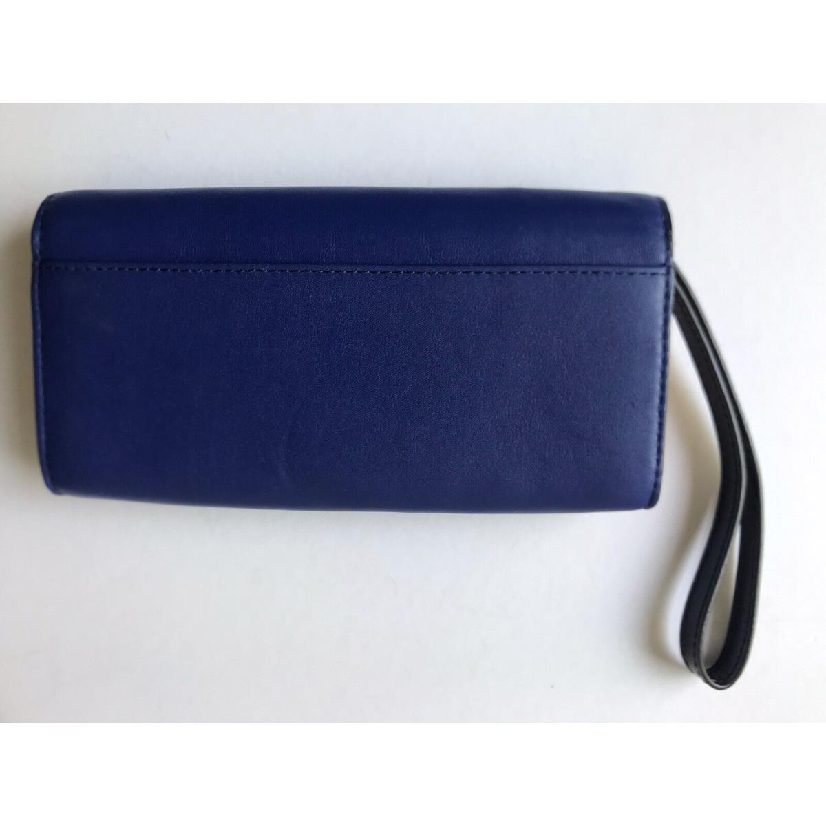 Kate Spade New York Hampton Road Turnlock Mara Wallet Cobalt Blue/ Black