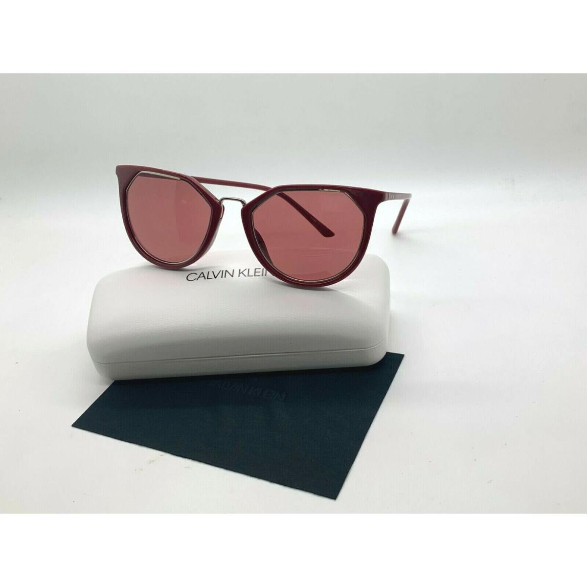 Calvin Klein Sunglasses CK 18531S 605 Burgundy/light Gold 54-21-140MM /case