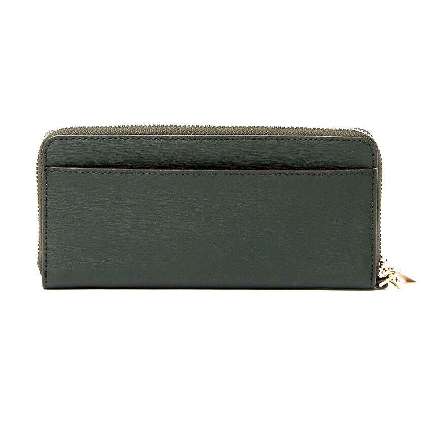 New Kate Spade New York Connie Slim Continental Leather Wallet Spruce Green Card