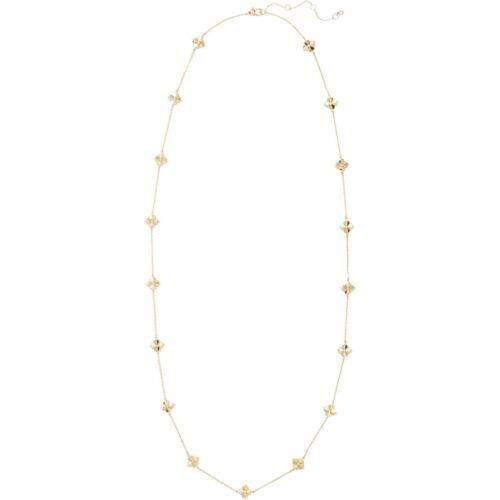 Kate Spade Legacy Logo Spade Flower Scatter Gold 39 Inches Necklace WBRUH281921