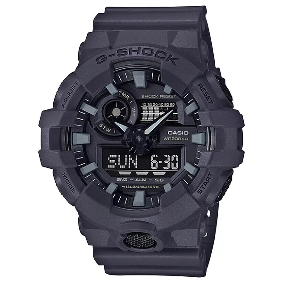 Casio G-shock Ana-digi Gray Men Watch GA-700UC-8A