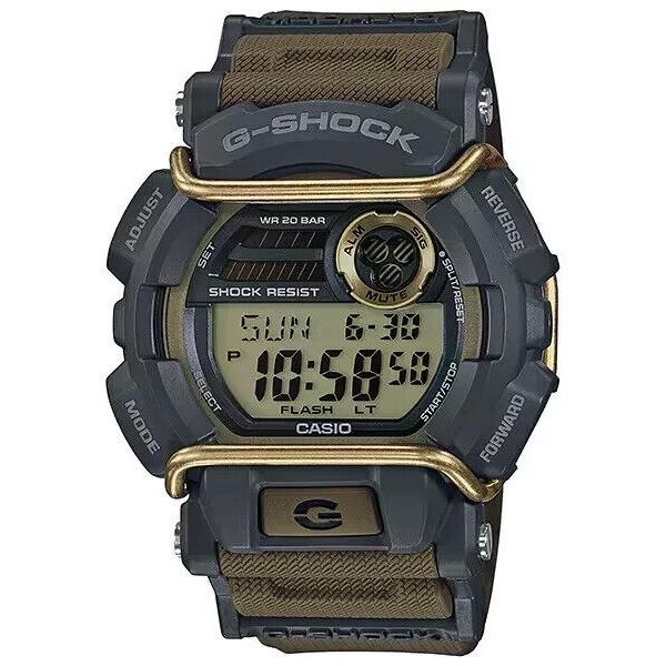 Casio G-shock Men`s Digital Green and Grey G-shock Sport Watch GD400-9