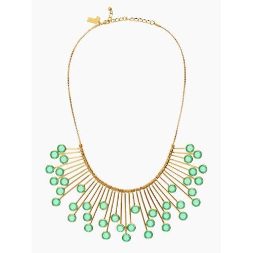 Amazing Kate Spade York Ferris Wheel Bud Green Emerald Spray Necklace