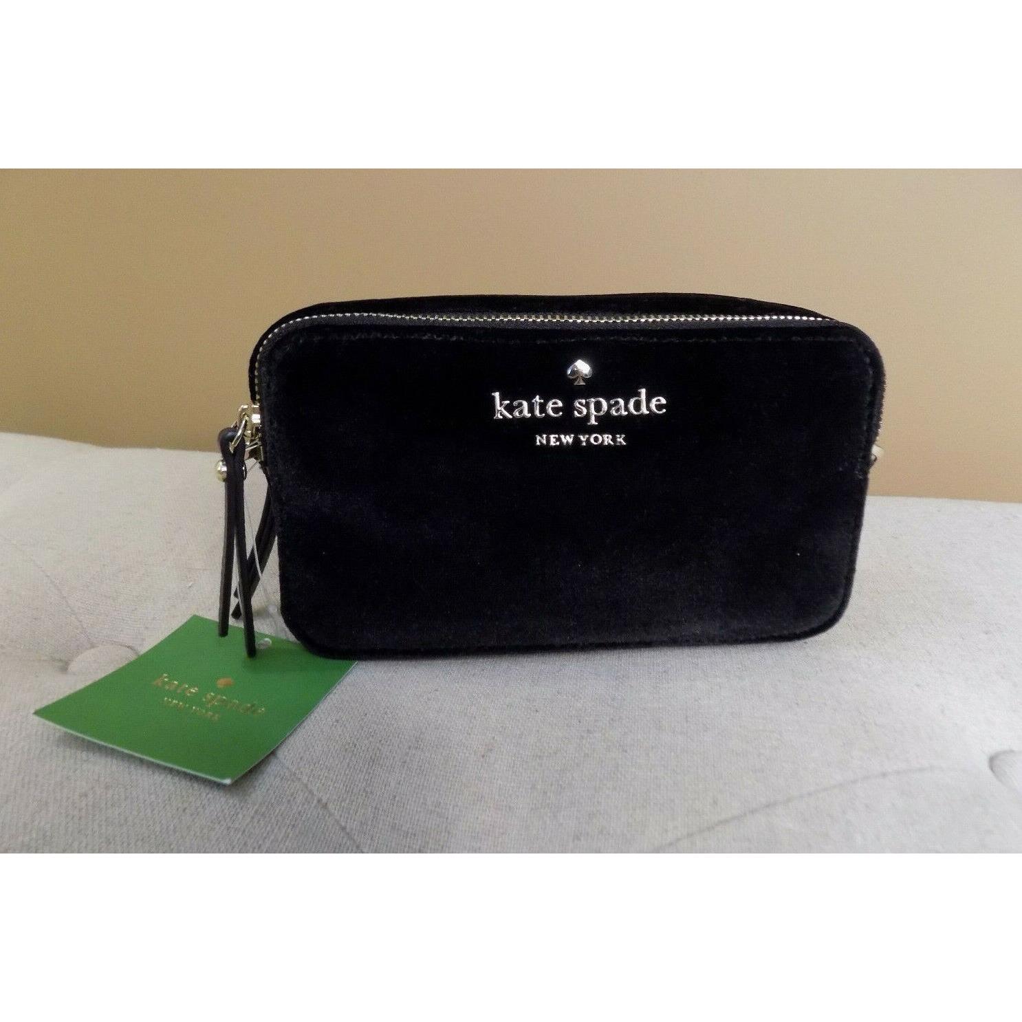 Kate Spade Thompson Street Small Holly Velvet Crossbody Bag in Black - Kate  Spade bag - 086860008509 | Fash Brands