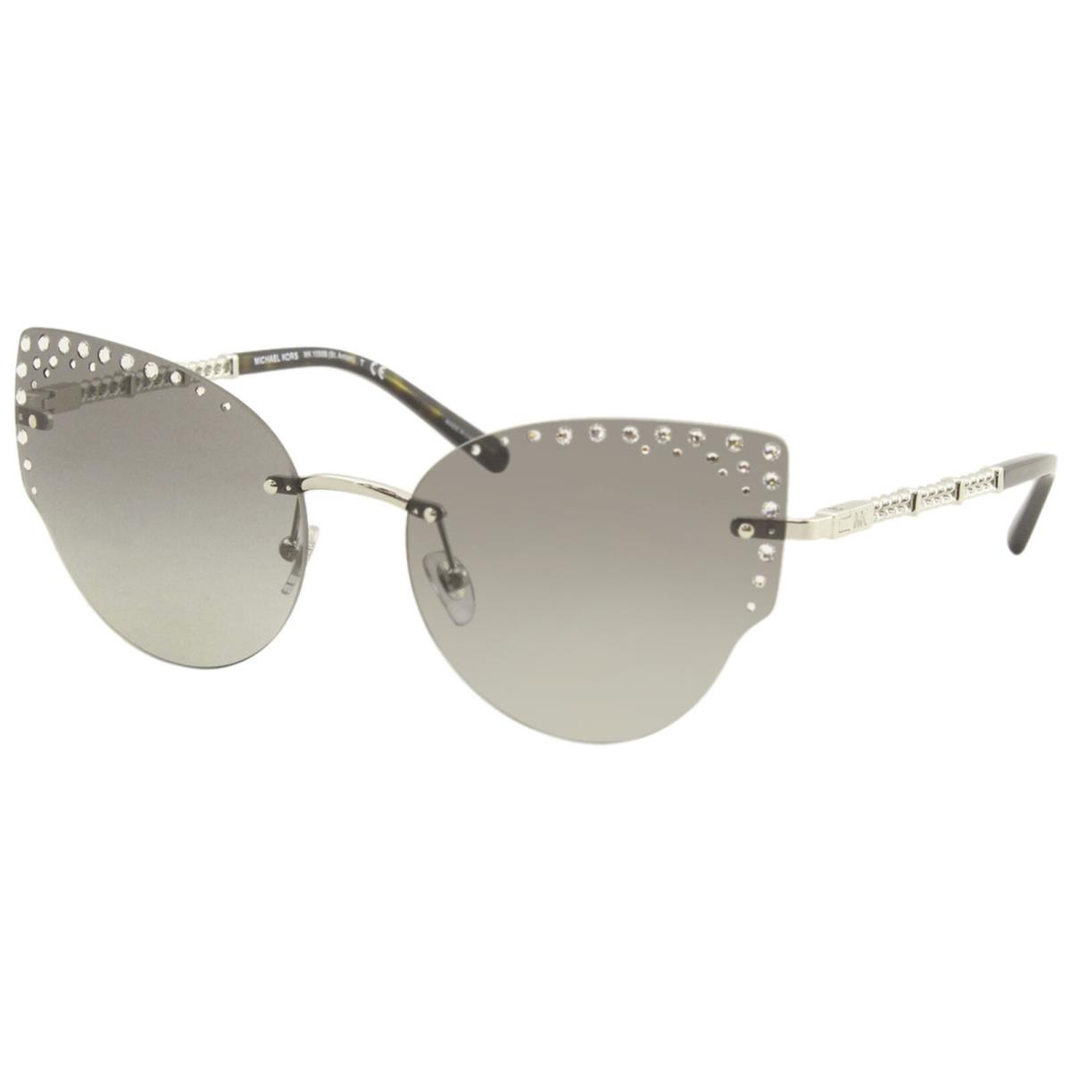 Michael Kors Women`s St.-anton MK1058B MK/1058/B 100111 Silver Sunglasses 57mm