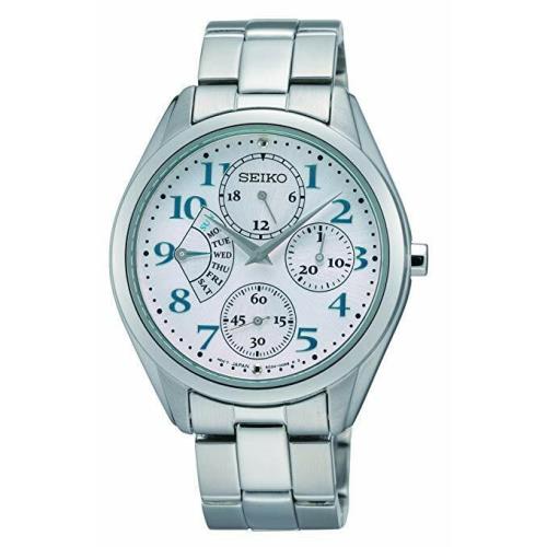 Seiko Retrograde Quartz Multi-function SRL051 SRL051P1 SRL051P Watch