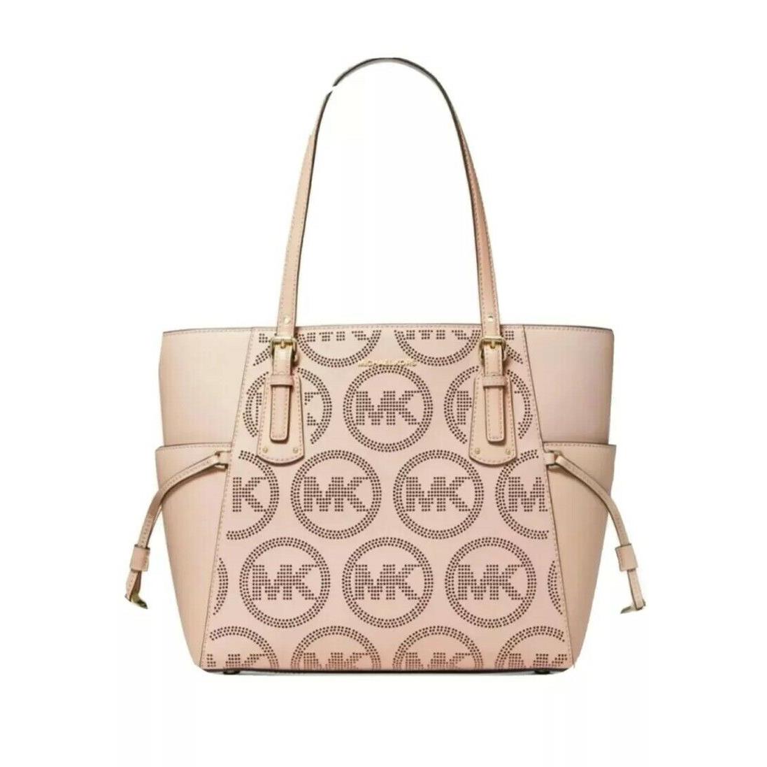 Michael Kors Voyager Tote Bag Sof Pink / - Handle/Strap: Pink, Hardware: Silver, Exterior: Pink