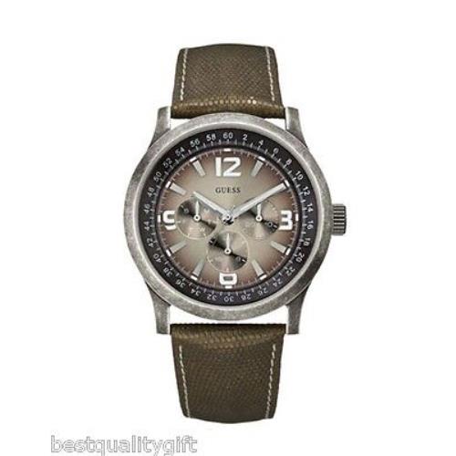 New-guess Bronze Python Leather Chronograph WATCH-W10548G1