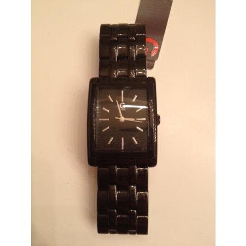 G by Guess Black Stainless Steel Logo Watch..G89000G1