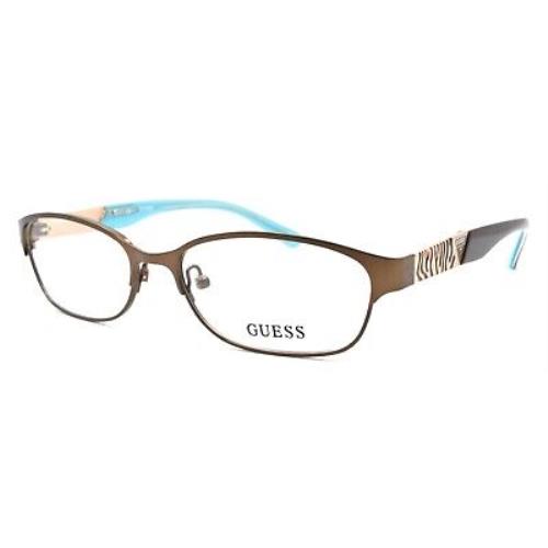 Guess GU2353 Brn Women`s Eyeglasses Frames 53-16-135 Brown